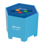 Lámpara de Curado UV con Ventilador de Refrigeración, RELIFE RL-014C
