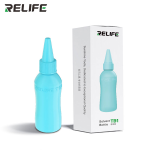 Bote de Plástico de Disolvente Antiestático 50 ML, Color Celeste, RELIFE TB1
