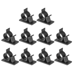 Set de 10 Clips para Organización de Cables