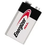Batería Alcalina 9V, Energizer Max