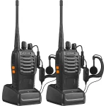 Par de Radios Bidireccionales 400-470MHz UHF, BAOFENG BF-888S