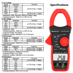 Pinza Amperimétrica Bluetooth HoldPeak 400/1000A AC/DC, 570T-APP - Image 3