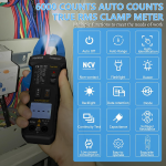 Pinza Amperimétrica Smart HoldPeak 400A AC, 7200SMART - Image 4