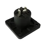 Conector Speakon Hembra para Chasis Rectangular - Image 2