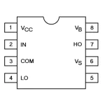 Circuito Integrado Controlador (driver) de MOSFET e IGBT IR2111 - Image 2