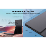 Monitor Portátil HD 1080P de 14”, Conexión USB C, P140 - Image 4