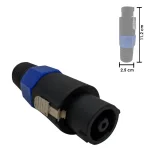 Conector para Audio de 8 Pines Speakon