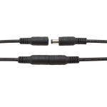 Conector Jack Hembra de Alimentación 5.5x2.1mm con Cable, Color Negro - Image 2