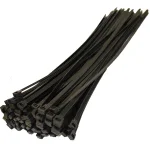 Set de 100 Cinchos Negros 0.4X20CM