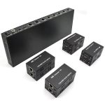Extensor HDMI de 8 Puertos, Hasta 50 Metros para Cable Ethernet CAT6 - Image 3