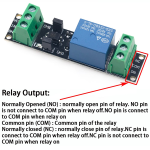 Módulo Relé de 3VDC 10A con Optoacoplador - Image 3