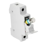 Porta Fusible 10X38 2A – 32A para Riel Din de 2 Polos, RT18-32 - Image 3