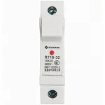 Porta Fusible 10X38 2A – 32A para Riel Din de 1 Polo, RT18-32