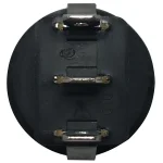 Switch Rocker On-Off Redondo Negro de 3 Pines, 250VAC 6A 125VAC 10A con Cables - Image 3