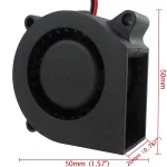 Ventilador Silencioso 5020 de 5X5X2 CM, 12VDC - Image 3