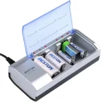 Cargador Inteligente Universal para Baterías AA, AAA, C, D y 9V, BESTON BST-C821BW - Image 3