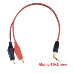 Cable con Pinzas Tipo Lagarto a Plug de Poder Macho