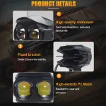 Faro LED Doble Tipo Proyector para Motocicleta, G-NE047 - Image 4