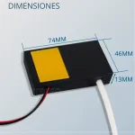 Interruptor Ajustable Táctil para Espejos de 110VAC a 12V 1A, TSP-001 - Image 3