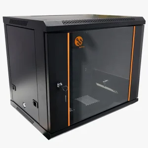 Gabinete de Pared Fijo de 6 Unidades (6U) con Laterales, SpryWire