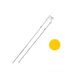 Led Amarillo Ultrabrillante 3mm, 3.2-3.4V 20mA