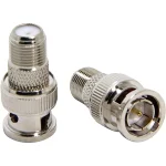 Adaptador BNC Macho a Coaxial Hembra