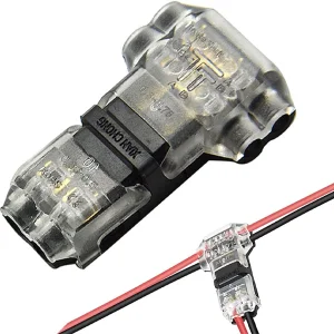 Conector para Cable de 2 Pines y 2 Vías