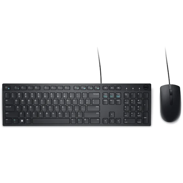 KM300CA Teclado y Mouse Alámbrico en Español Dell KM300C Color Negro - Image 1