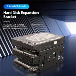 Soporte de Metal para Unidades HDD y SSD de 2.5" y 3.5" - Image 3