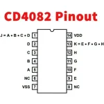 Compuerta AND de 4 Entradas, CMOS CD4082BE - Image 2