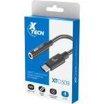 Adaptador USB Tipo C Macho a Conector 3.5mm Hembra para Audífonos, XTech XTC-509 - Image 4