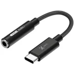 Adaptador USB Tipo C Macho a Conector 3.5mm Hembra para Audífonos, XTech XTC-509