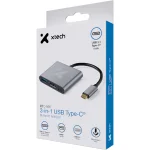 Adaptador Multipuertos USB Tipo C 3 en 1, XTech XTC-566 - Image 4