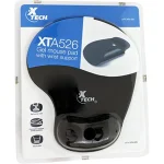 Mouse Pad Ergonómico con Gel, Color Negro, XTech XTA-526 - Image 3
