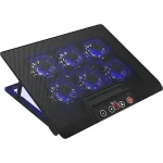 Base de Enfriamiento con Alimentación por USB y Altura Ajustable para Laptops de hasta 17", XTech XTA-161