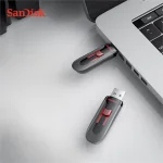 Memoria USB SanDisk Cruzer Glide 3.0 de 64GB, Negro - Image 3