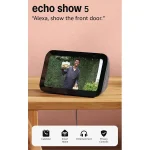 Amazon Echo Show 5 con Pantalla Inteligente, Color Negro - Image 2