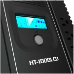 UPS 1000VA 600W de 12 Salidas + 2 Puetos USB + 2 Puertos RJ45, Forza HT-1000LCD - Image 3