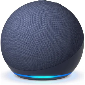Bocina Inteligente Amazon Echo Dot con Alexa, Color Azul Marino