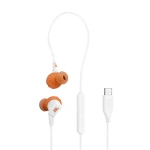 Audífonos con Cable Tipo C y Micrófono, Color Blanco, JBL ENDURANCE RUN 3C