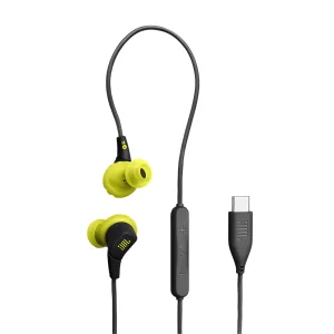 Audífonos con Cable Tipo C y Micrófono, Color Negro, JBL ENDURANCE RUN 3C