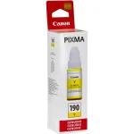 Tinta Original Canon GI-190 de 70ml, Color Amarillo - Image 2