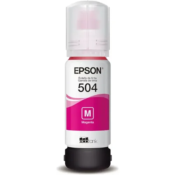 Imagen_374 Tinta Original Epson T504 de 70ml, Color Magenta - Image 1