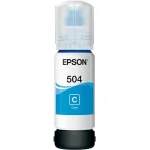 Tinta Original Epson T504 de 70ml, Color Cyan