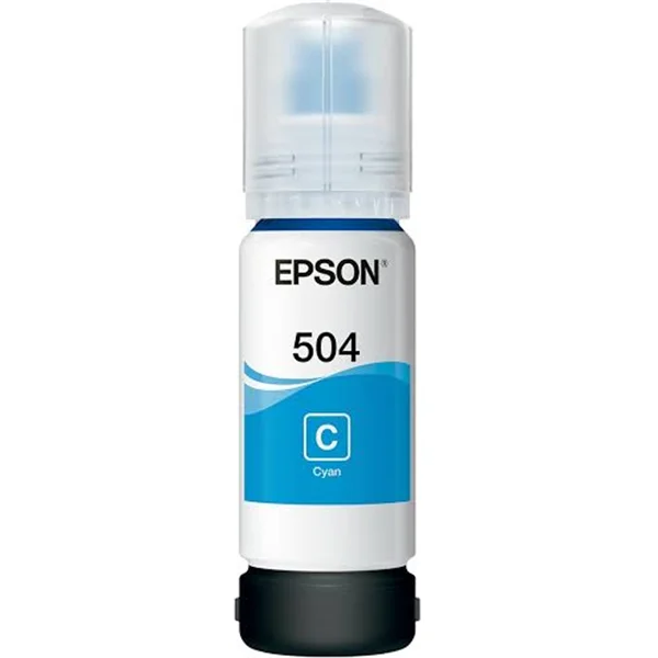 Imagen_376 Tinta Original Epson T504 de 70ml, Color Cyan - Image 1