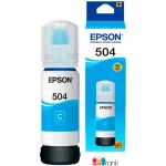 Tinta Original Epson T504 de 70ml, Color Cyan - Image 2