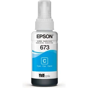Tinta Original Epson T673 de 70ml, Color Cyan
