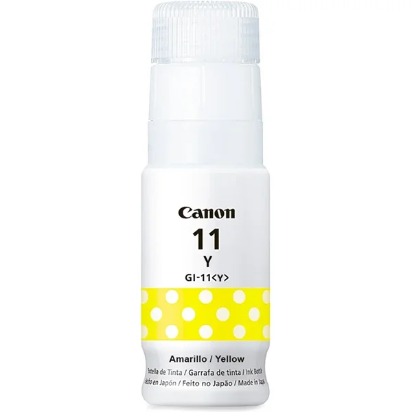 Imagen_400 Tinta Original Canon GI-11 de 70ml, Color Amarillo - Image 1
