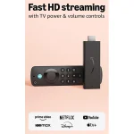 Fire TV Stick HD, Compatible con Wi-Fi 6 con Asistente de Voz Alexa - Image 2