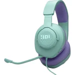 Audífonos Gaming con con Cable 3.5mm y Micrófono Desmontable, Color Cyan, JBL QUANTUM 100 M2 - Image 2